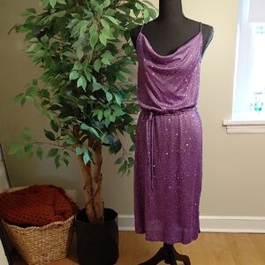 Vintage 1980's Disco Prom Party Dress